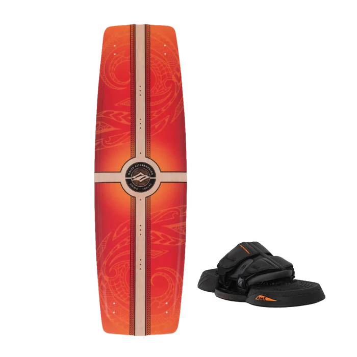 Naish S27 Hero Kiteboard Complete w/Straps