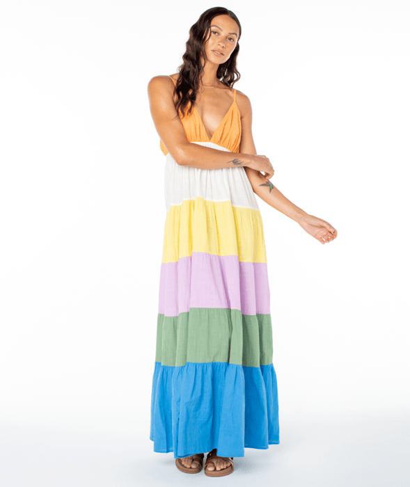 Roxy Honolulu Glow Maxi Dress-Multi