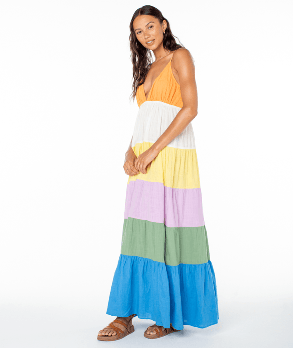 Roxy Honolulu Glow Maxi Dress-Multi