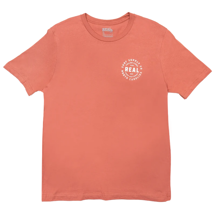 REAL Fueling Stoke Tee-Clay