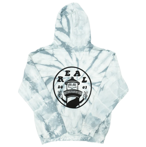 REAL Peace House Hooded Sweatshirt-Spider Silver