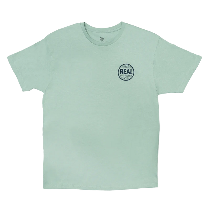 REAL Outer Banks Map Tee-Seafoam