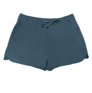 REAL Women's Repeater Volley Shorts-Ink