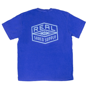 REAL Shred Supply Tee-Flo Blue