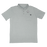 REAL Pebble Polo Shirt-Heather Grey