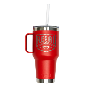 REAL x YETI Rambler 35 oz Straw Mug-Rescue Red