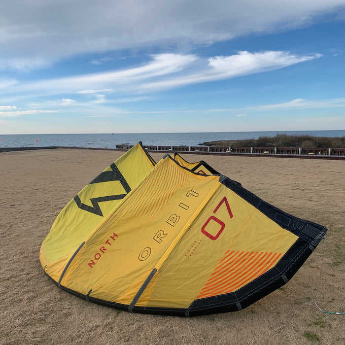 USED 2023 North Orbit Kite-Sunset Yellow-7m