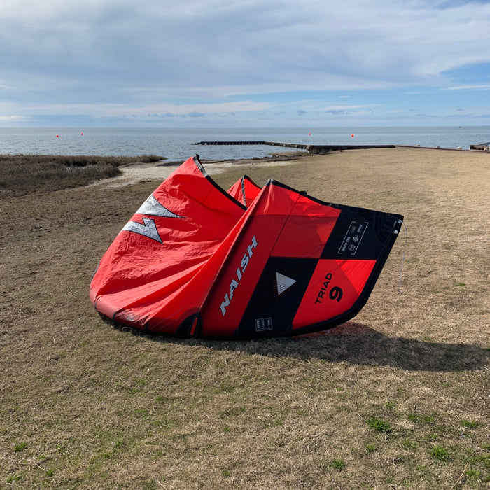 USED 2024 Naish Triad Kite-Red-9m