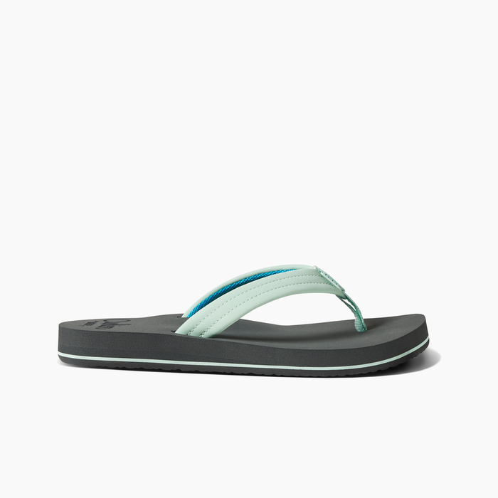 Reef Cushion Breeze Sandal-Grey/Mint