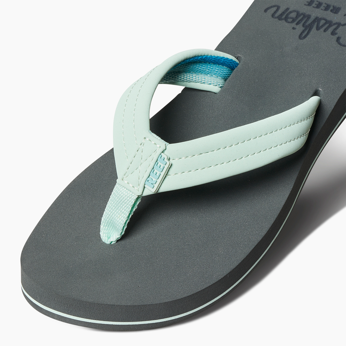 Reef Cushion Breeze Sandal-Grey/Mint