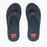 Reef Fanning Sandal-Navy/Orange Tropic