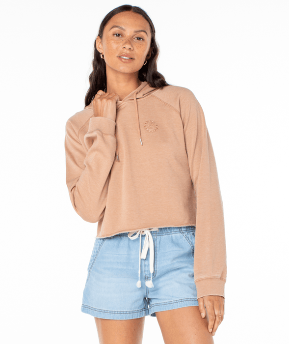 Roxy We Arrived Sweatshirt-Praline Sol Stamp Emby