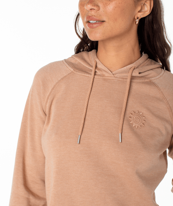 Roxy We Arrived Sweatshirt-Praline Sol Stamp Emby