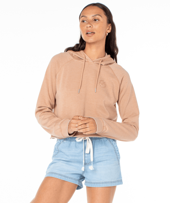 Roxy We Arrived Sweatshirt-Praline Sol Stamp Emby