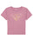 Roxy Girls Logo Tee-Mauve Orchid Heather