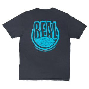 REAL New Wave Tee-Graphite