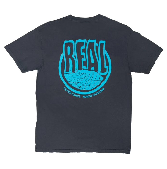 REAL New Wave Tee-Graphite