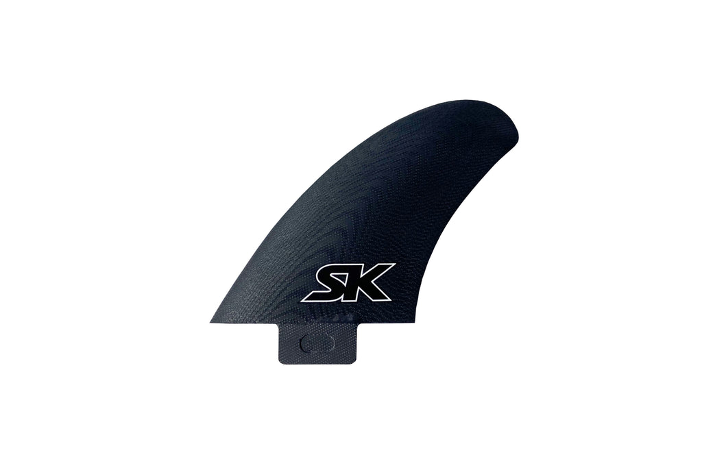 NVS Apex Series Stu Kenson Twinzer (S) Fin Set-Black/Blue