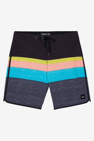 O'Neill Lennox Scallop 19 Boardshorts-Black