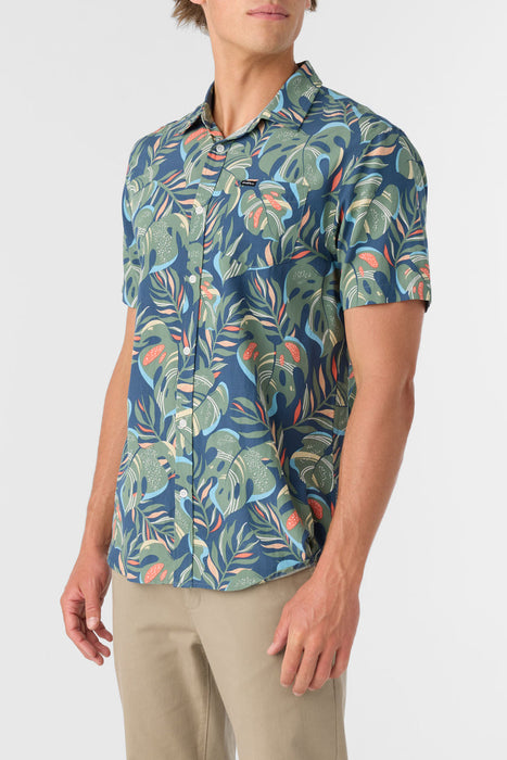 O'Neill Oasis Eco Ss Standard Shirt-Midnight Navy