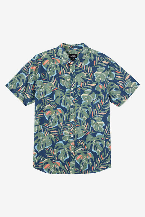 O'Neill Oasis Eco Ss Standard Shirt-Midnight Navy