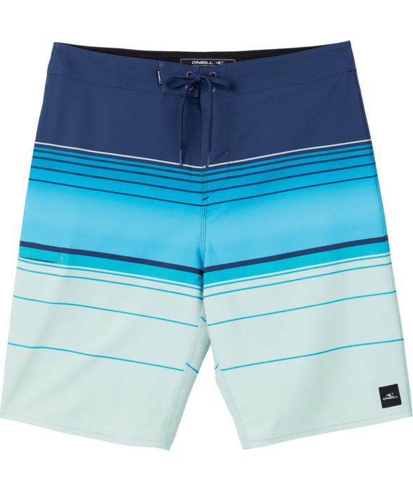 O Neill Hyperfreak Heat Stripe 21 Boardshorts Navy