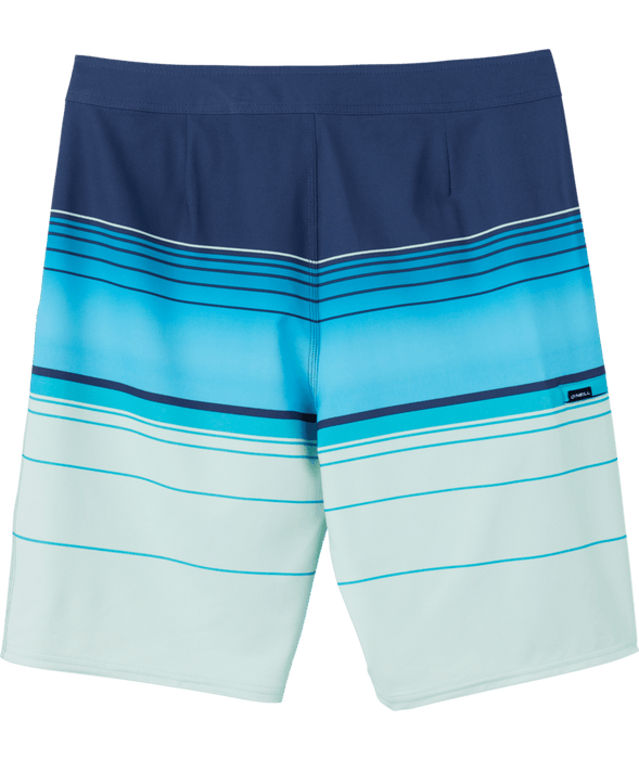 O'Neill Hyperfreak Heat Stripe 21 Boardshorts-Navy