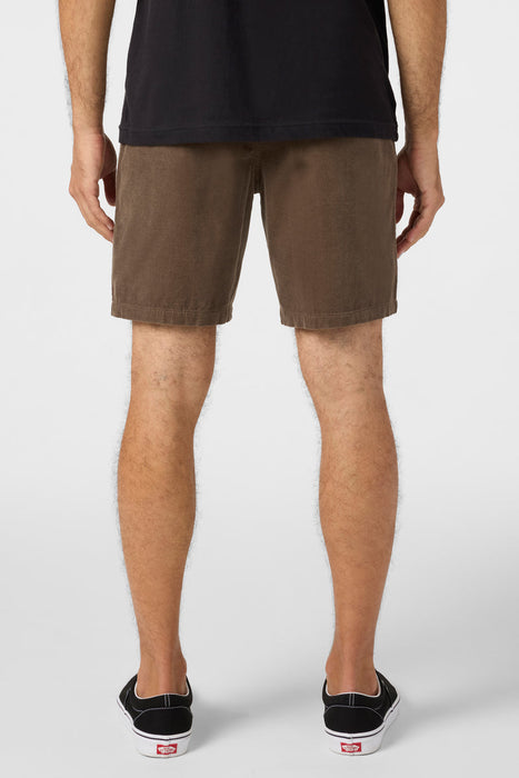 O'Neill OG Cord Shorts-Chocolate Chip