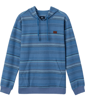 O'Neill Bavaro Stripe Pullover Sweatshirt-Copen Blue