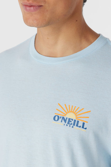 O'Neill Sunny Day Tee-Sky Blue Heather