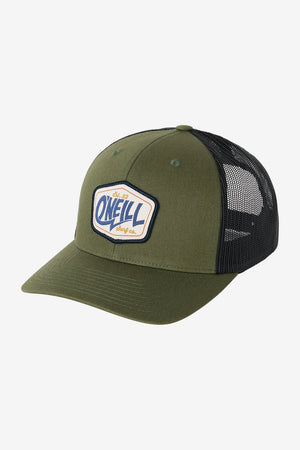 O'Neill Stash Trucker Hat-Drk Olive2