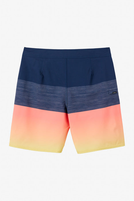 O'Neill Youth Hyperfreak Heat Block 17 Boardshorts-Navy