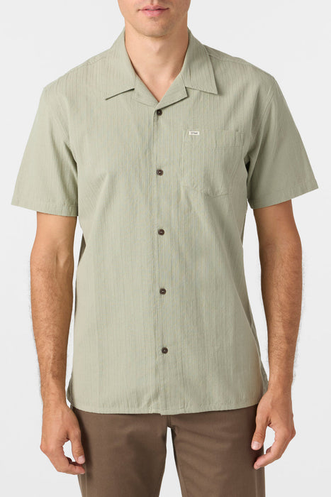 O'Neill OG Eco Stripe Standard S/S Shirt-Seagrass