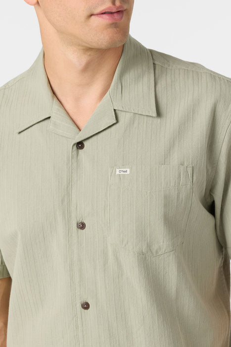 O'Neill OG Eco Stripe Standard S/S Shirt-Seagrass