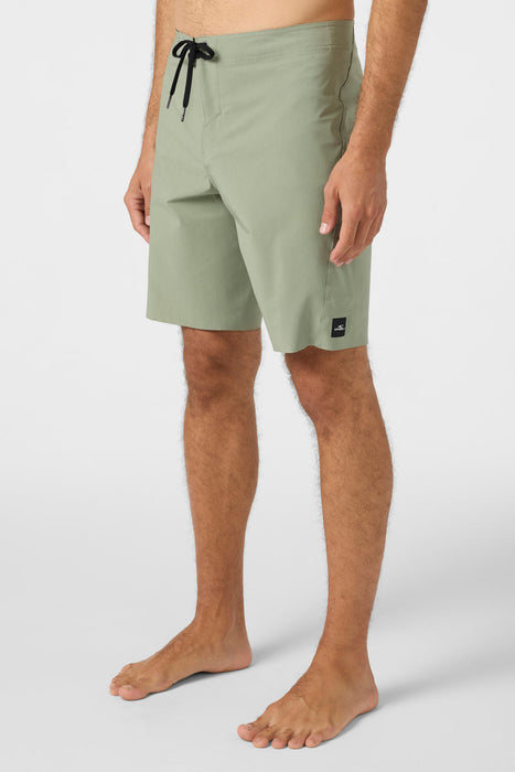 O'Neill Hyperfreak Tech Solid 19 Boardshorts-Sage