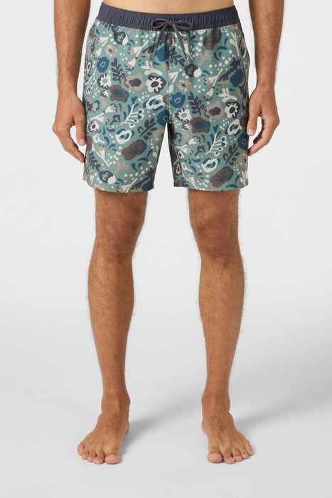 O'Neill Hermosa E Waist 17 Boardshorts-Sage