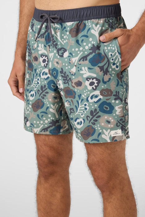 O'Neill Hermosa E Waist 17 Boardshorts-Sage