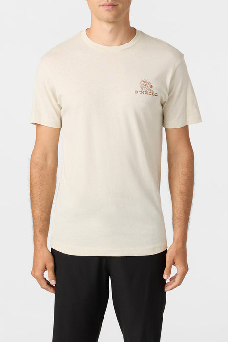 O'Neill Skeg Tee-Lt Khaki