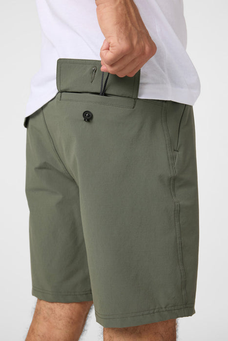 O'Neill TRVLR Enduro Hybrid 19 Shorts-Dark Olive