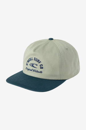 O'Neill Cutler Snapback Hat-Seagrass