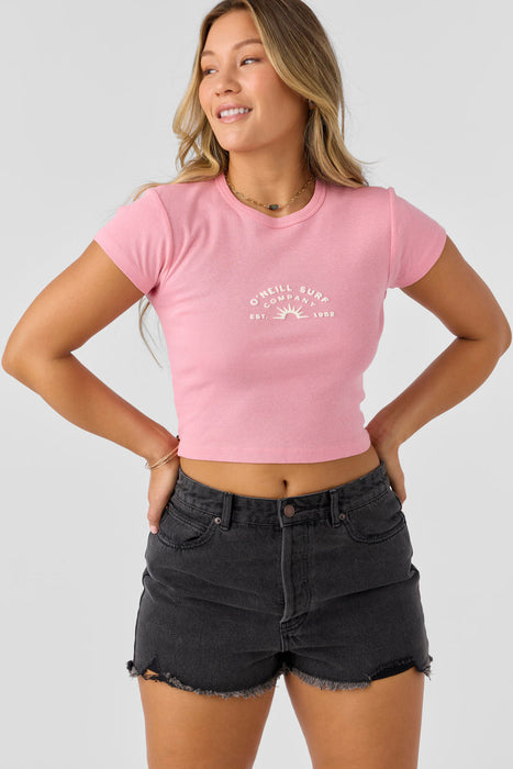 O'Neill Sun Rays Tee-Peony