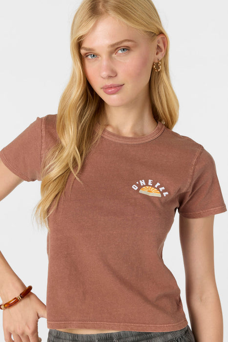 O'Neill Sunny Side Tee-Carob Brown