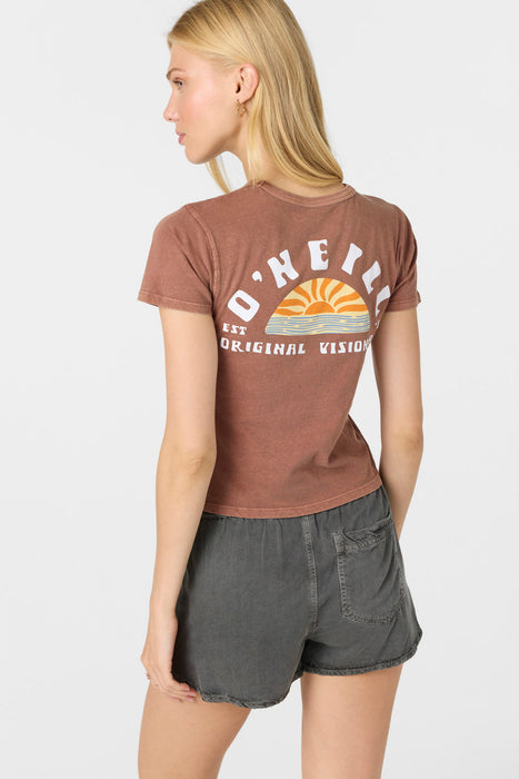 O'Neill Sunny Side Tee-Carob Brown