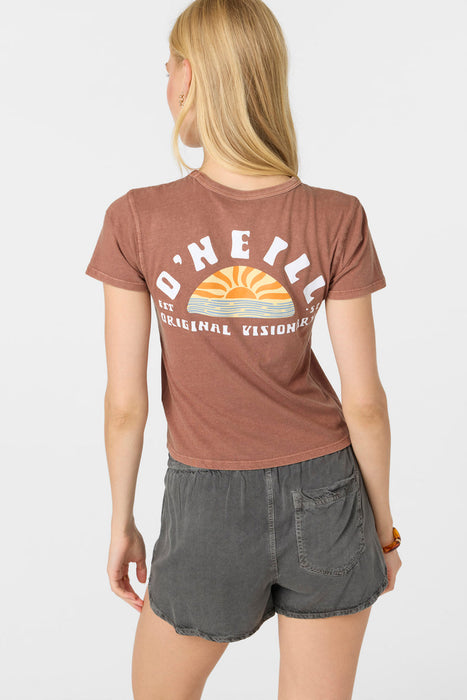 O'Neill Sunny Side Tee-Carob Brown