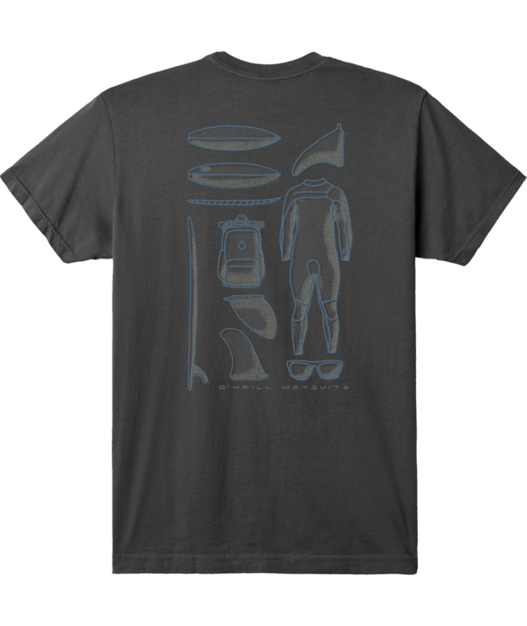 O'Neill Essentials Tee-Dark Charcoal