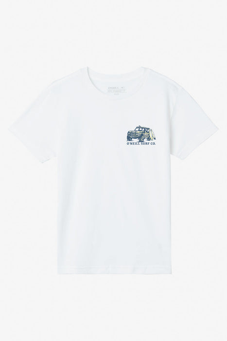 O'Neill Youth Free Wheelin' Tee-Heather Grey