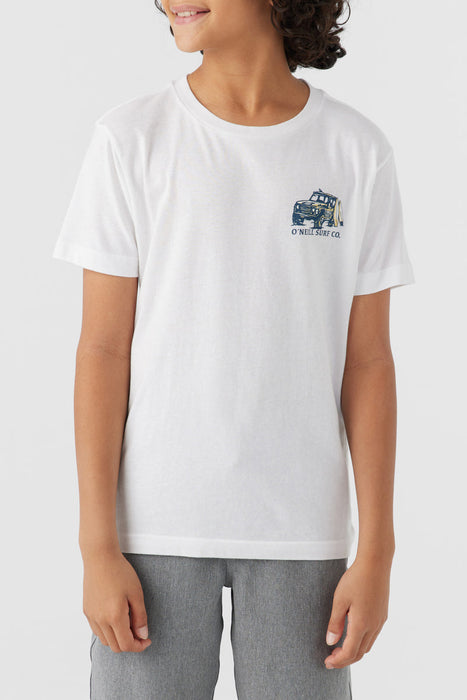 O'Neill Youth Free Wheelin' Tee-Heather Grey