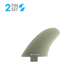 True Ames Canards FCS Fiberglass Fin Set-Smoke