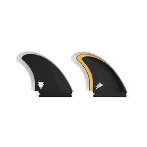 Firewire Tomo Max Keel Twin Fin Set-Black-Large