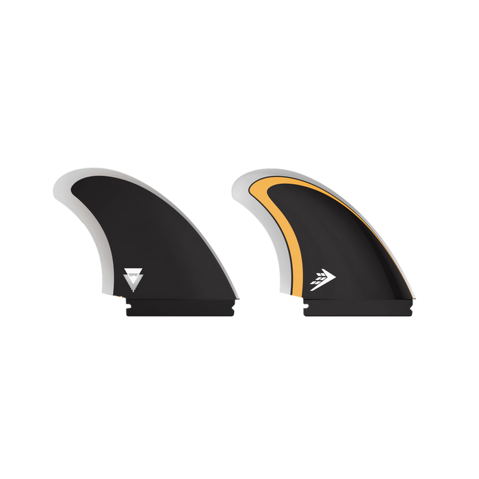 Firewire Tomo Max Keel Twin Fin Set-Black-Medium